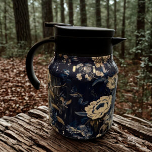 Ανοξείδωτη Κανάτα Θερμός 1000ml – Για Καφέ Φίλτρου & Τσάι